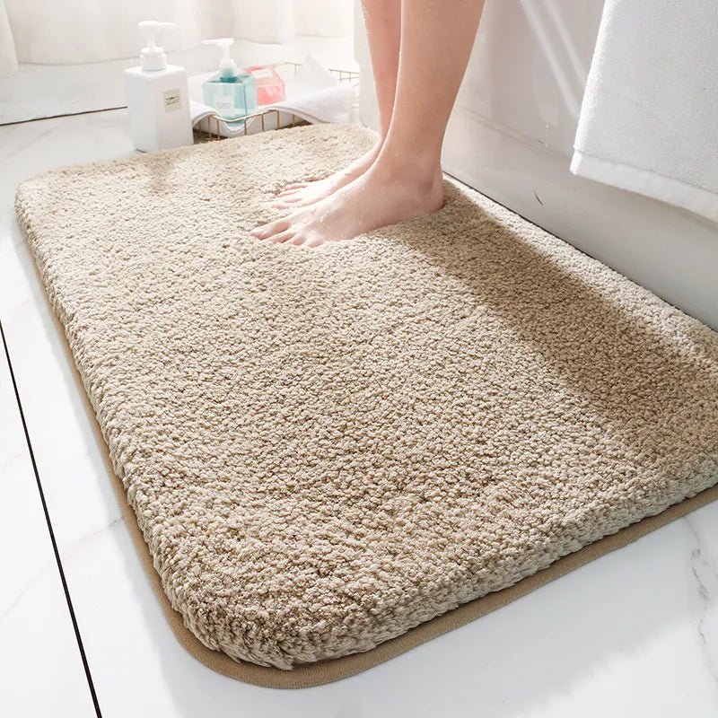 Skorter | CUSHLY – Extra Thick Microfiber Bath Mat with Non-Slip Backing