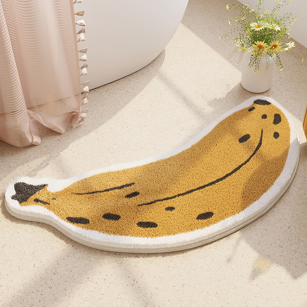 Skorter | Banana Plush Rug