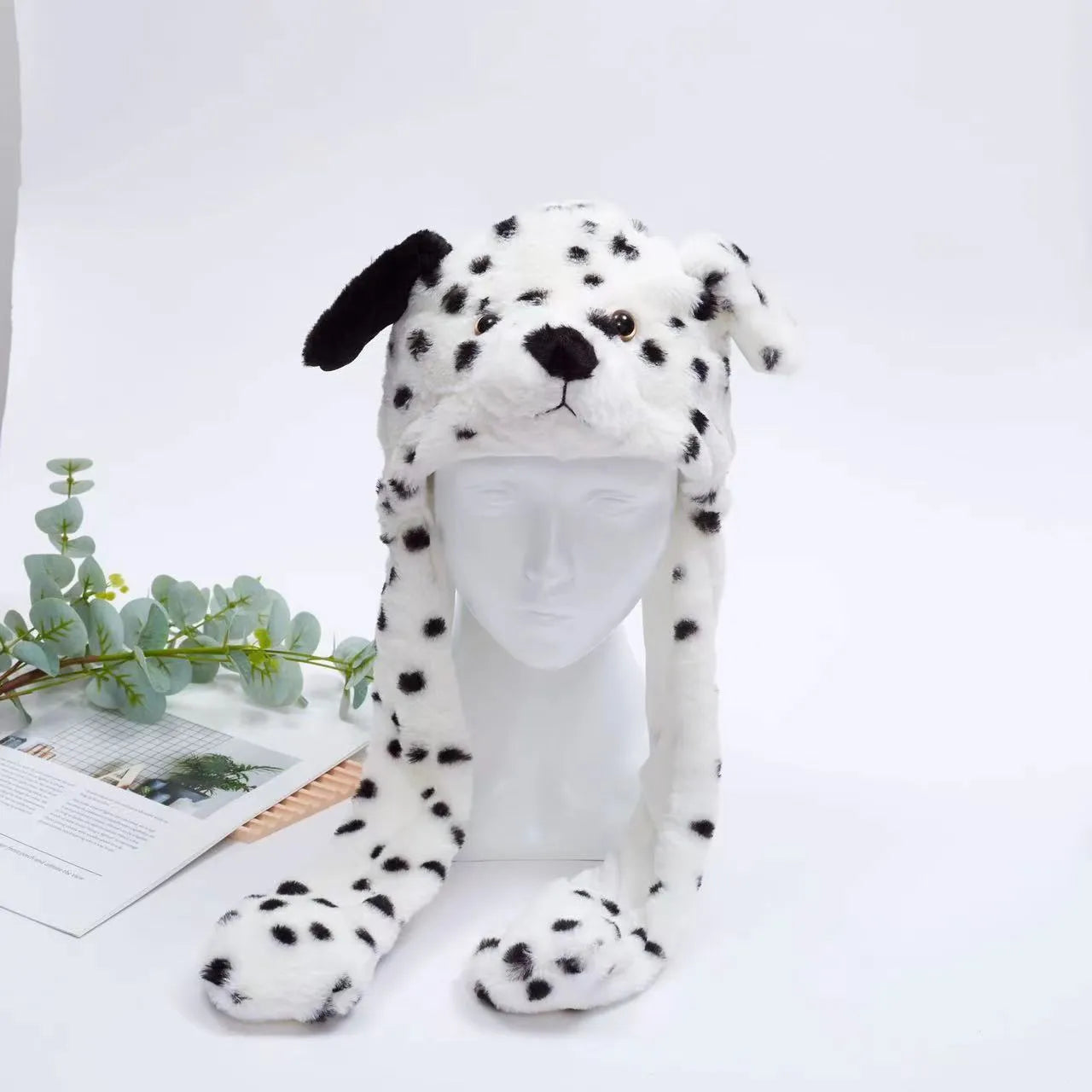 Skorter | BunnyBounce Plush Hat with Moving Ears for Kids & Adults