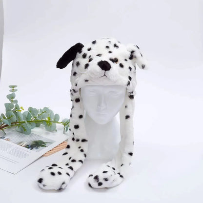 Skorter | BunnyBounce Plush Hat with Moving Ears for Kids & Adults