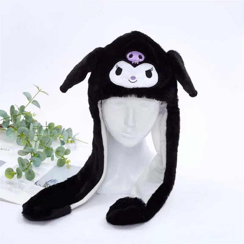 Skorter | BunnyBounce Plush Hat with Moving Ears for Kids & Adults