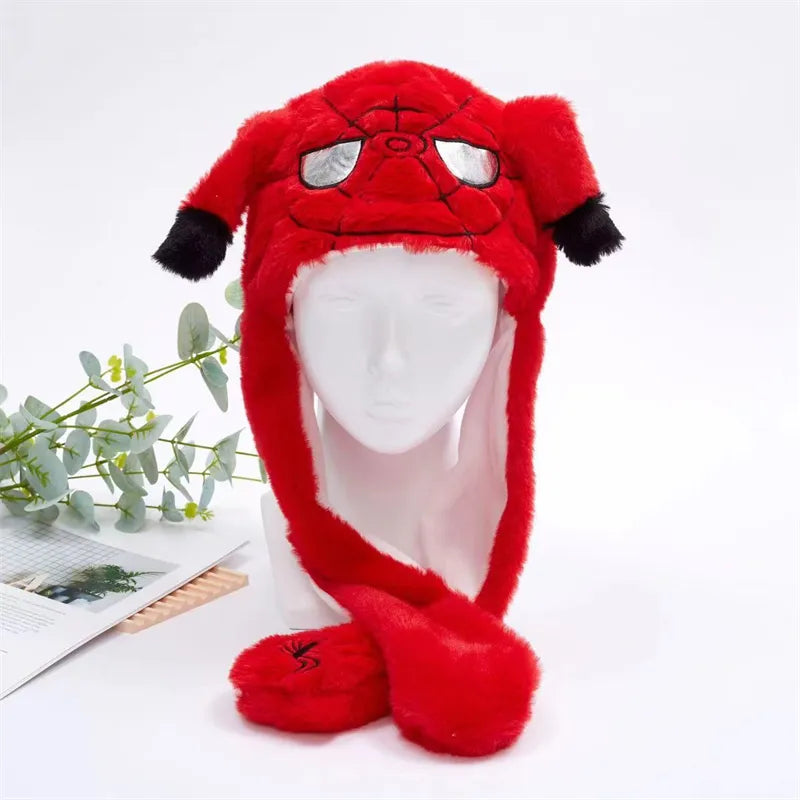 Skorter | BunnyBounce Plush Hat with Moving Ears for Kids & Adults