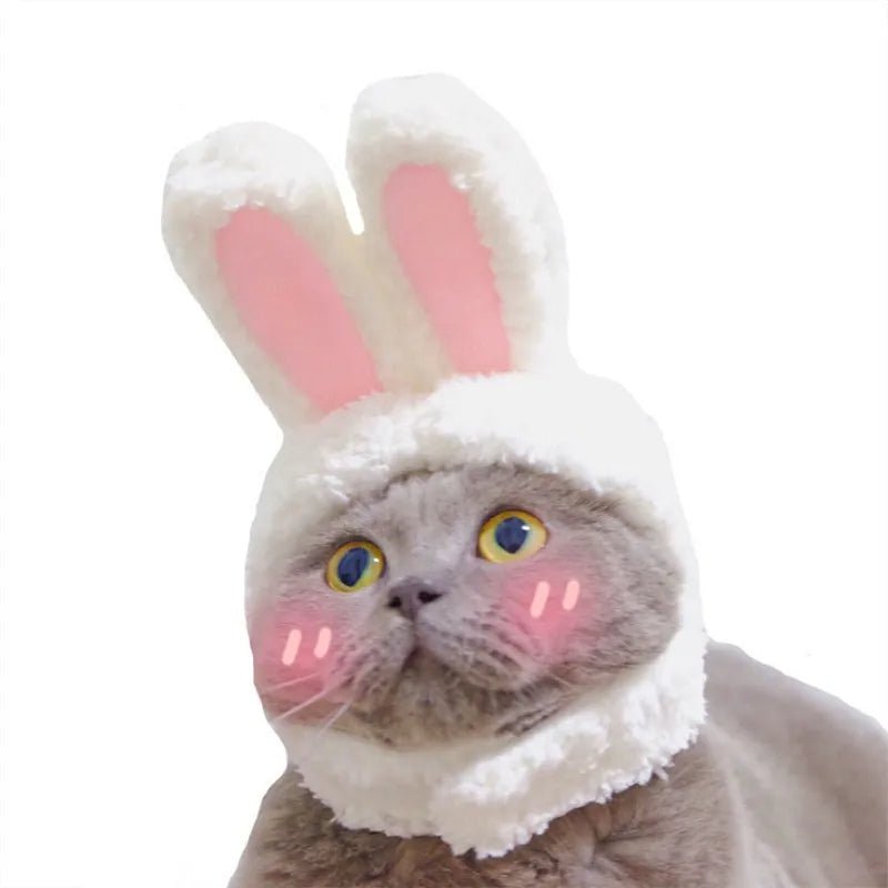 Skorter | Cute Rabbit Hat for Pets – Perfect for New Year & Christmas Cosplay, Party Photo Props