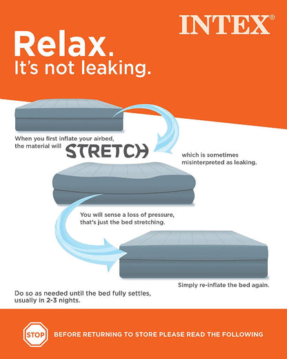 Skørter | Air mattress 10" Height with Fiber-Tech, 300lb Capacity, Pump Not Included