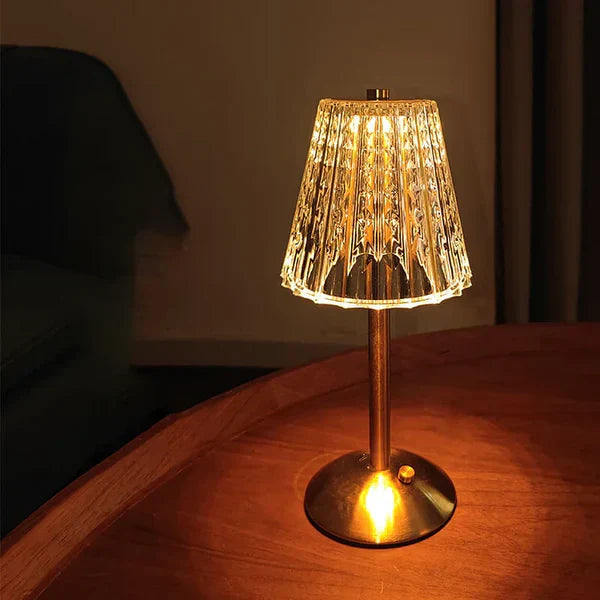 Skorter | GlowFusion - Crystal Wireless Table Lamp