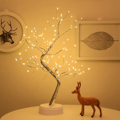 Skorter | LuminaTree - 108 LED Bonsai Tree Lamp with Touch Control
