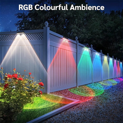Skorter | SolarShine - 2 Piece Solar Wall Lamps with Color Change and Warm Light