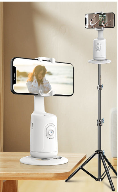 Skorter | 360 AI Smart Gimbal Auto Face Recognition Phone Holder with Live Stabilizer & Tripod