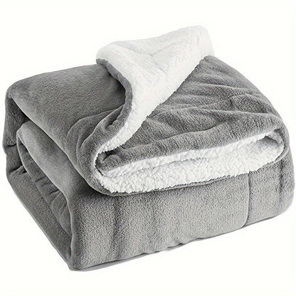 Skorter | Sherpa Fleece Blanket - Soft and Warmer, Suitable for Sofa and Couch, All-Season