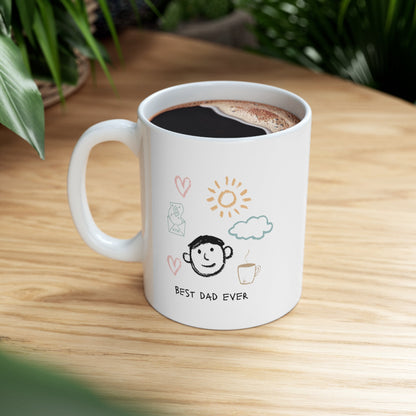 Skorter | Best Dad Ever Coffee Tea Mug