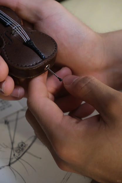Skorter | Crafted Leather Violin & Cello Keychain