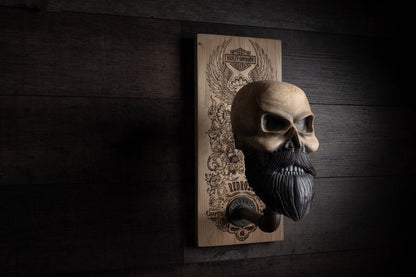 Skorter | Bearded Skull – Eagle Skull & Cross