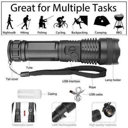 Skorter | 90000 Lumens LED Torches – The Best Flashlight for Any Adventure