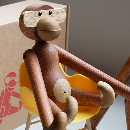 Skorter | Cheeky Monkey Solid Wood Ornament