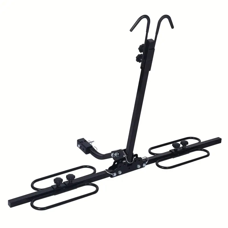 Skorter | 2 Bike Carrier Platform Trailer Rack Bike Rider Mount Fold Receiver 2"