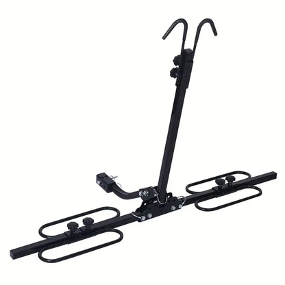Skorter | 2 Bike Carrier Platform Trailer Rack Bike Rider Mount Fold Receiver 2"