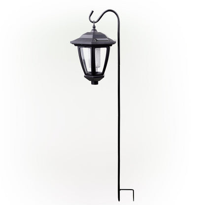 Skorter | Solar Black 3-function LED lamp - Stake, wall lamp or hanging, 30 inches high
