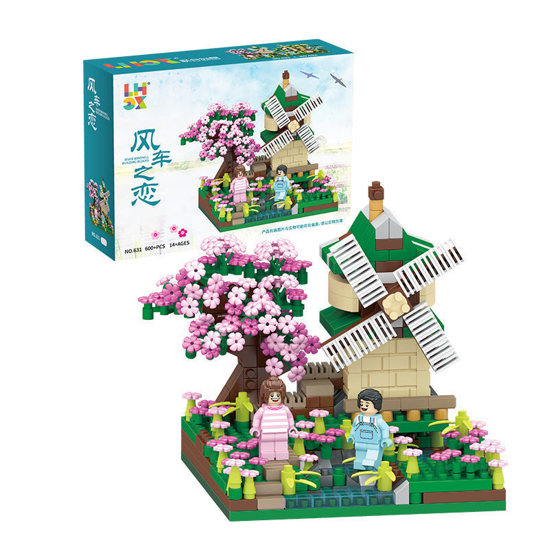 Skorter | Cherry Blossom Building Blocks Decor