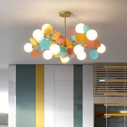 Skorter | Flower Branch Chandelier Living Room