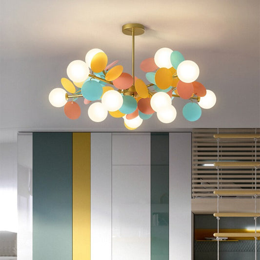 Skorter | Flower Branch Chandelier Living Room