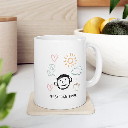 Skorter | Best Dad Ever Coffee Tea Mug