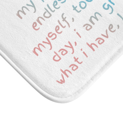 Skorter | Affirmation Bath Mat