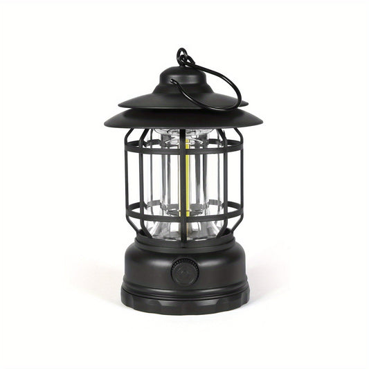 Skorter | RetroLight - Dimmable Outdoor Camping Lantern with USB, Rechargeable LED Lighting