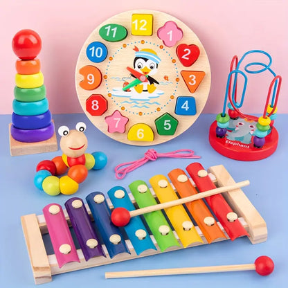 Skorter | 5-I-1 Montessori Play Set - Creative Playfulness - Develop Skills