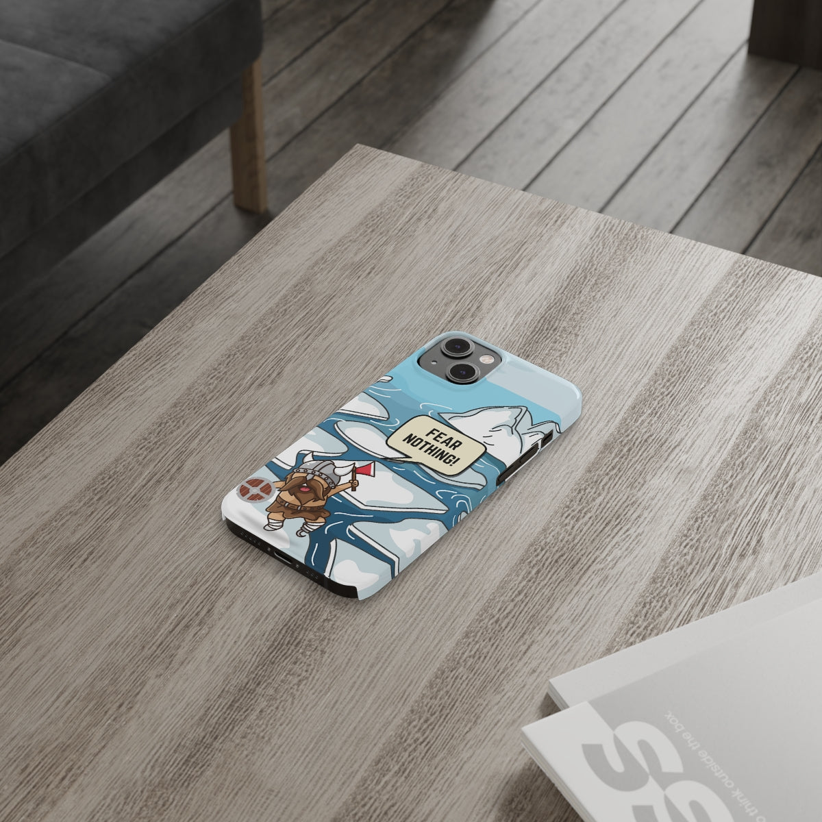 Skorter | Fear Nothing Super Slim Case for iPhone 14, 14 PRO and 14 PRO MAX