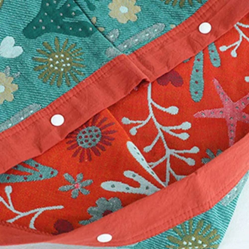 Skorter | Coral Floral Cotton Pillow Sham – Breathable & Reversible