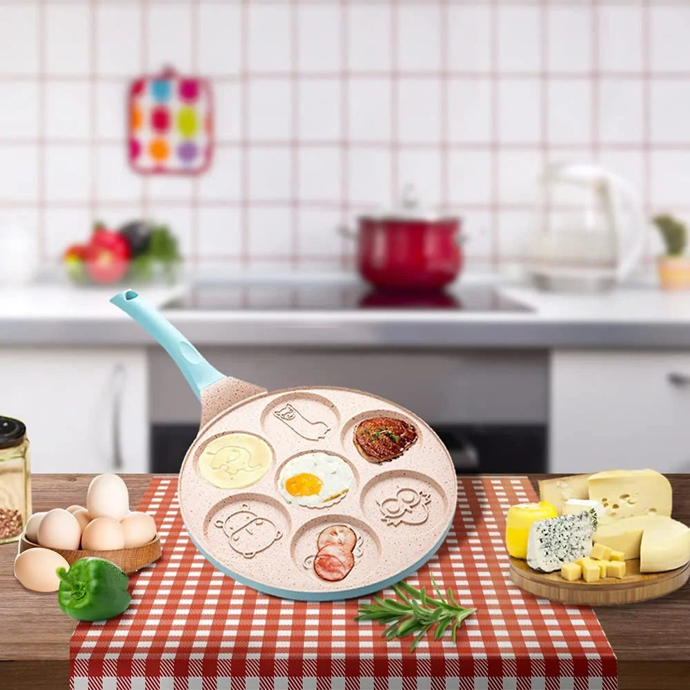 Skorter | Breakfast frying pan for children – Funny pancake & fried egg shapes