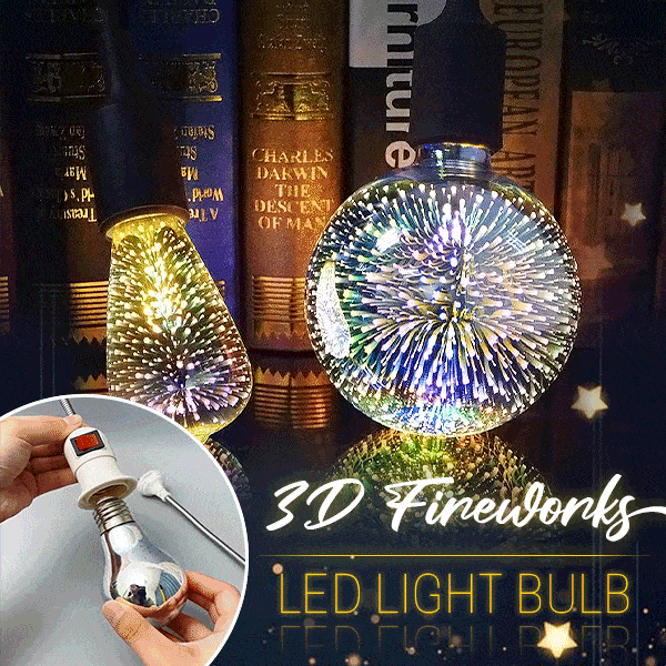 Skorter | 3D Fireworks LED Light Bulb