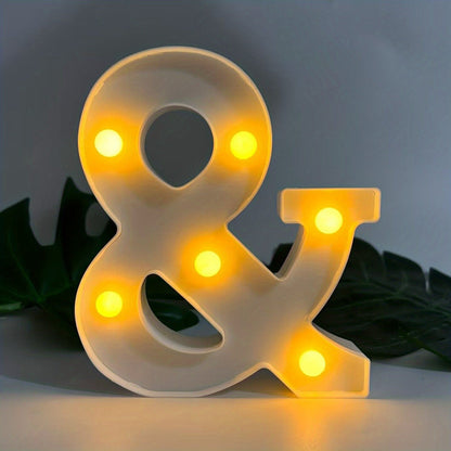 Skorter | AlphaGlow - LED Decorative Letter Light with Battery Operation