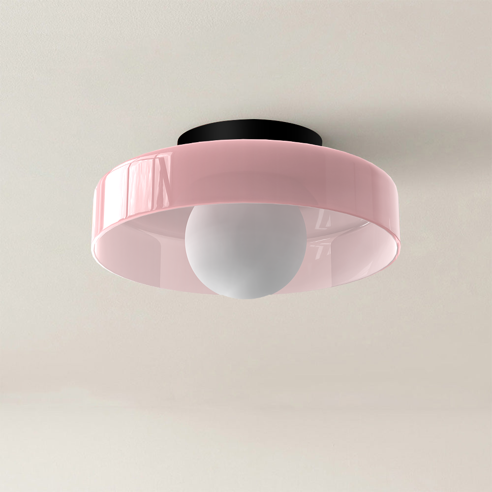 Skorter | LED Round Flush Mount Ceiling Light Fixture - Modern Energy-Efficient Lighting for Contemporary Home Décor & Low Ceilings