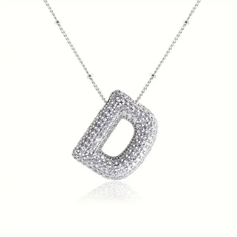 Skorter | Alphabet-Diamond-Pendant-Necklace