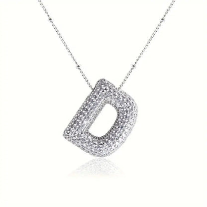 Skorter | Alphabet-Diamond-Pendant-Necklace