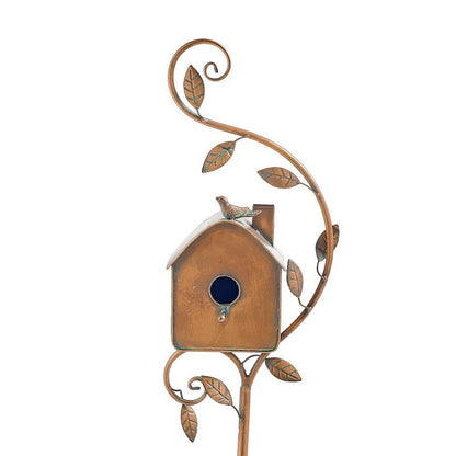 skorter | Birdhouse Garden Stake