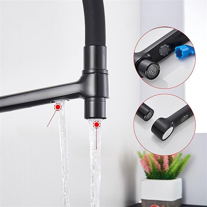 Skorter | Double Outlet Drinking Water Faucet Filtered Kitchen Faucets