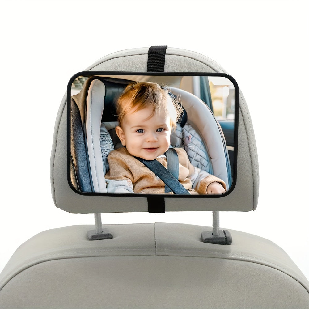 Skorter | Crash Tested and Certified Break Resistant Car Mirror for Rear Facing Babies - Wide View
