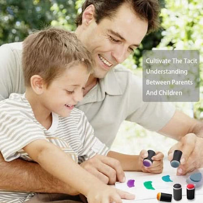 Skorter | ColorSplash – Finger paint set for creative children with stamps and rulers