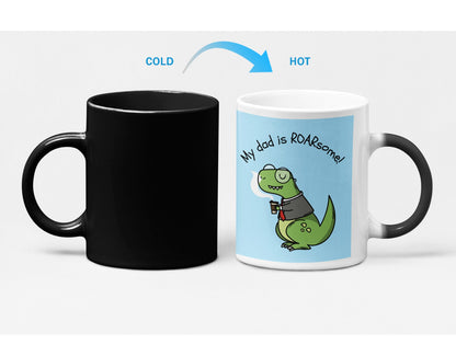 Skorter | Dad is Roarsome Heat Sensitive Color Changing Mug