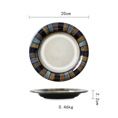 Skorter hollow element in porcelain - Mosaic