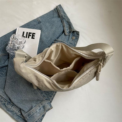 Skorter | EVERCARRY – Nylon Shoulder Bag with Smart Compartments for Everyday Use