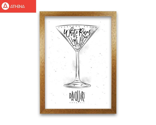 Skorter | Daiquiri Cocktail Modern Print, Framed Kitchen Wall Art