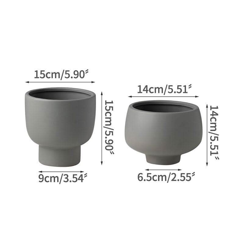 Skorter | DALINA – Timeless ceramic vase for a stylish ambiance