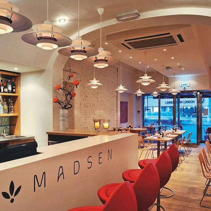 Danish Design Pendant Light High Quality Umbrella Led Hanging Lamp Living Room Louis Poulsen Lustre Kitchen ph5 Lampa Droplight - SKØRTER