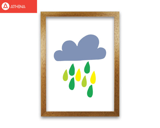 Skorter | Dark Blue Rain Cloud Soothing Print
