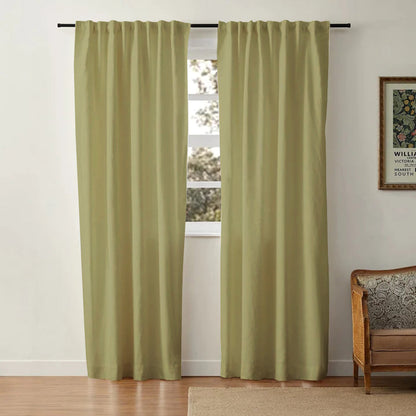 Skorter | Aira - Linen-Cotton Curtain with Soft Fabric
