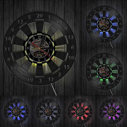 Skorter | DartTime - Elegant Vinyl Clock