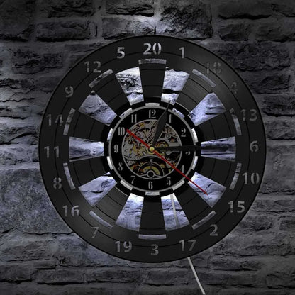 Skorter | DartTime - Elegant Vinyl Clock